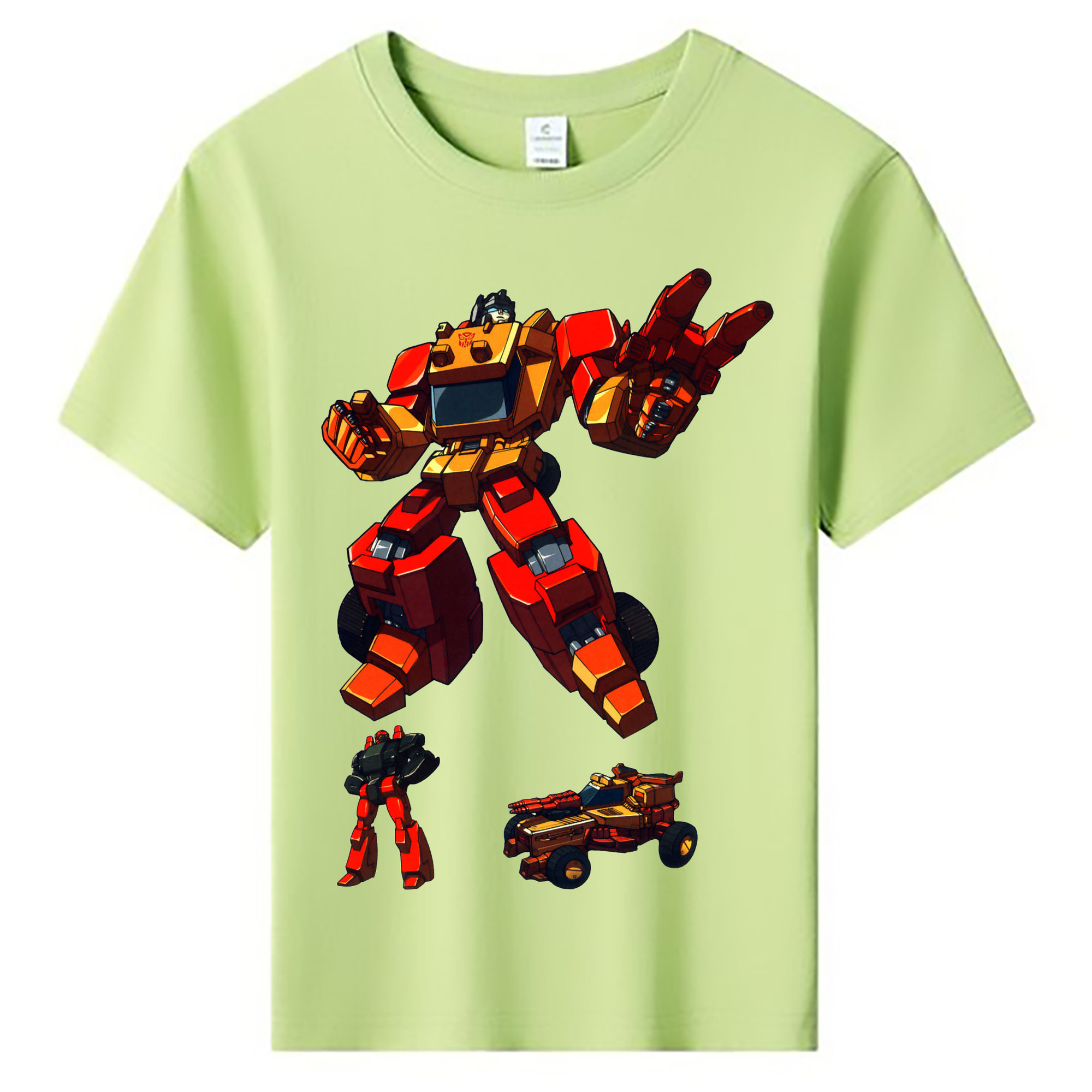 （画像用）  綿100％キッズTシャツ（フロントプリント）